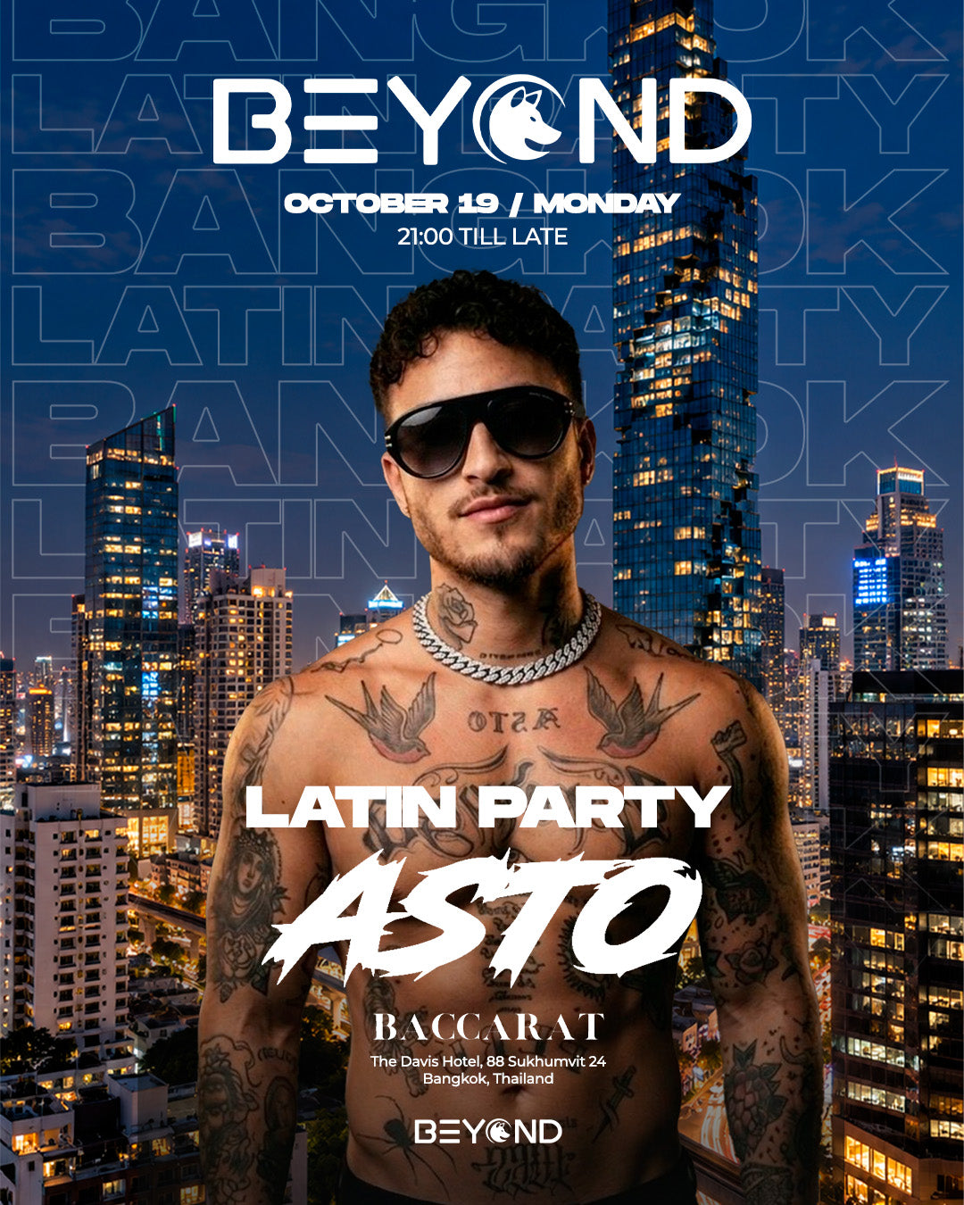 ASTO • OCTOBER 19 • BACCARAT • BANGKOK