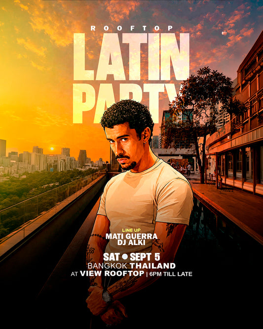 LATIN PARTY • SAT SEP 5 • VIEW ROOFTOP • BANGKOK