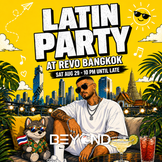 LATIN PARTY • SAT AUG 29 • REVO