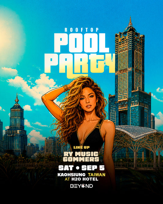 LATIN PARTY • SEPTEMBER 5 • H2O HOTEL • KAOHSIUNG TAIWAN