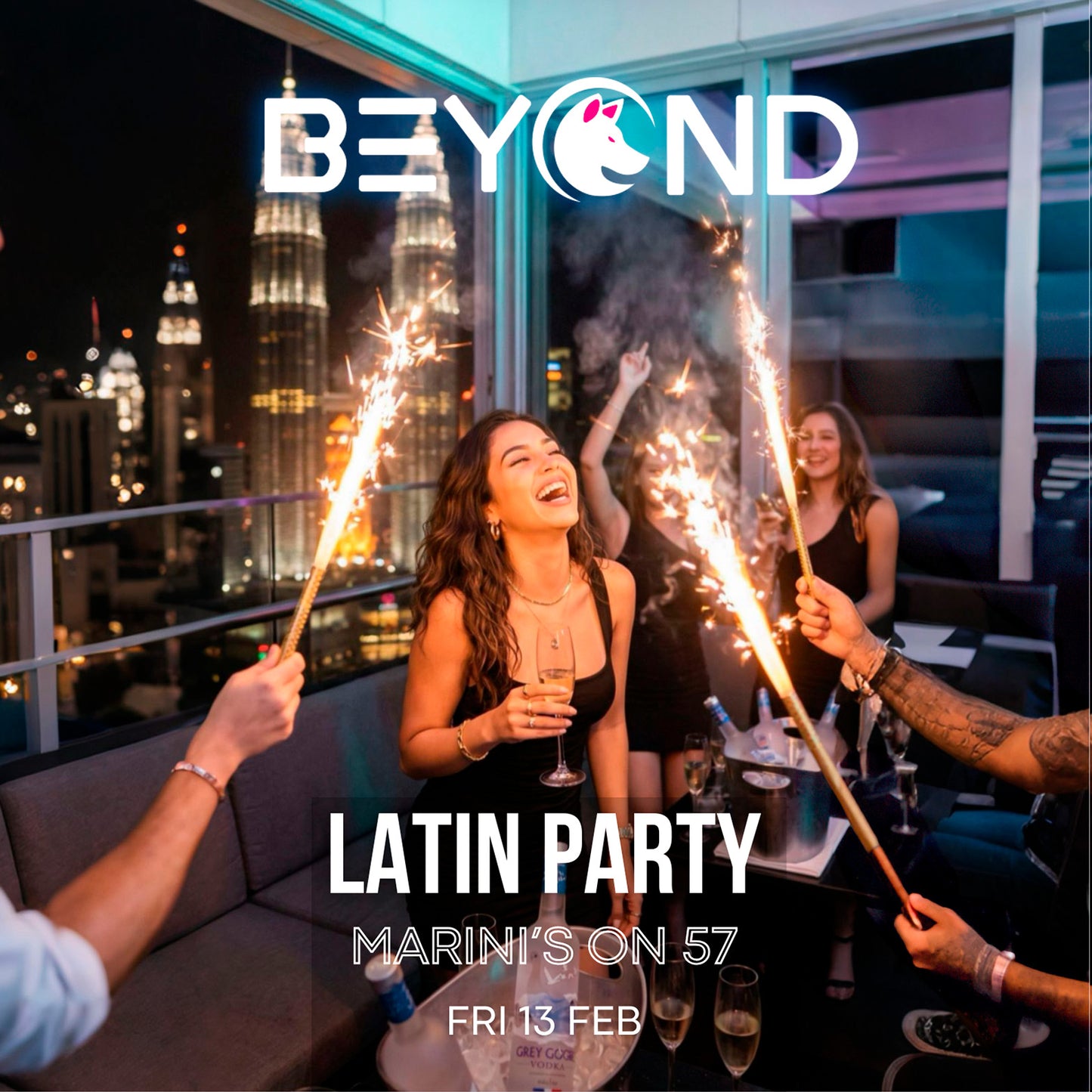 BEYOND Kuala Lumpur, Feb 13th at Marini’s on 57