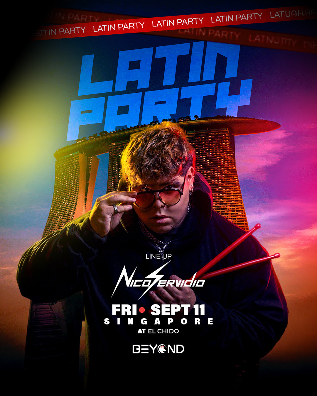 NICO SERVIDIO • SEPTEMBER 11 • EL CHIDO • SINGAPORE