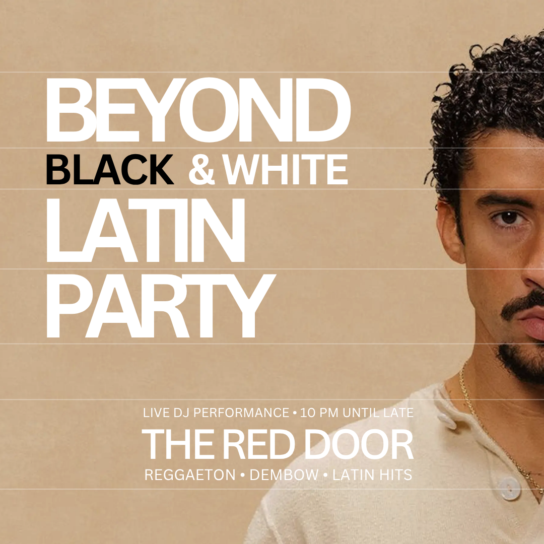 LATIN PARTY • JUNE 6 • THE RED DOOR • Beyond BKK