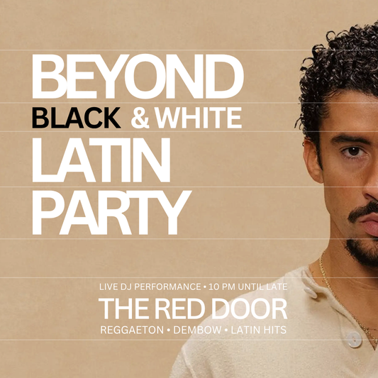 LATIN PARTY • JUNE 6 • THE RED DOOR • Beyond BKK