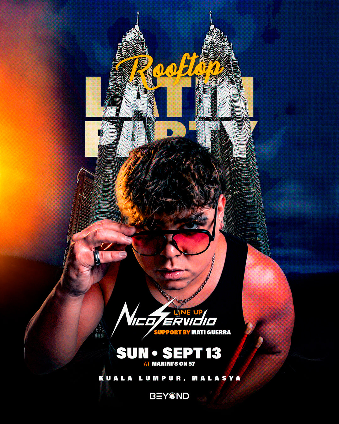 NICO SERVIDIO • SEPTEMBER 13 • MARINIS ON 57 • KUALA LUMPUR