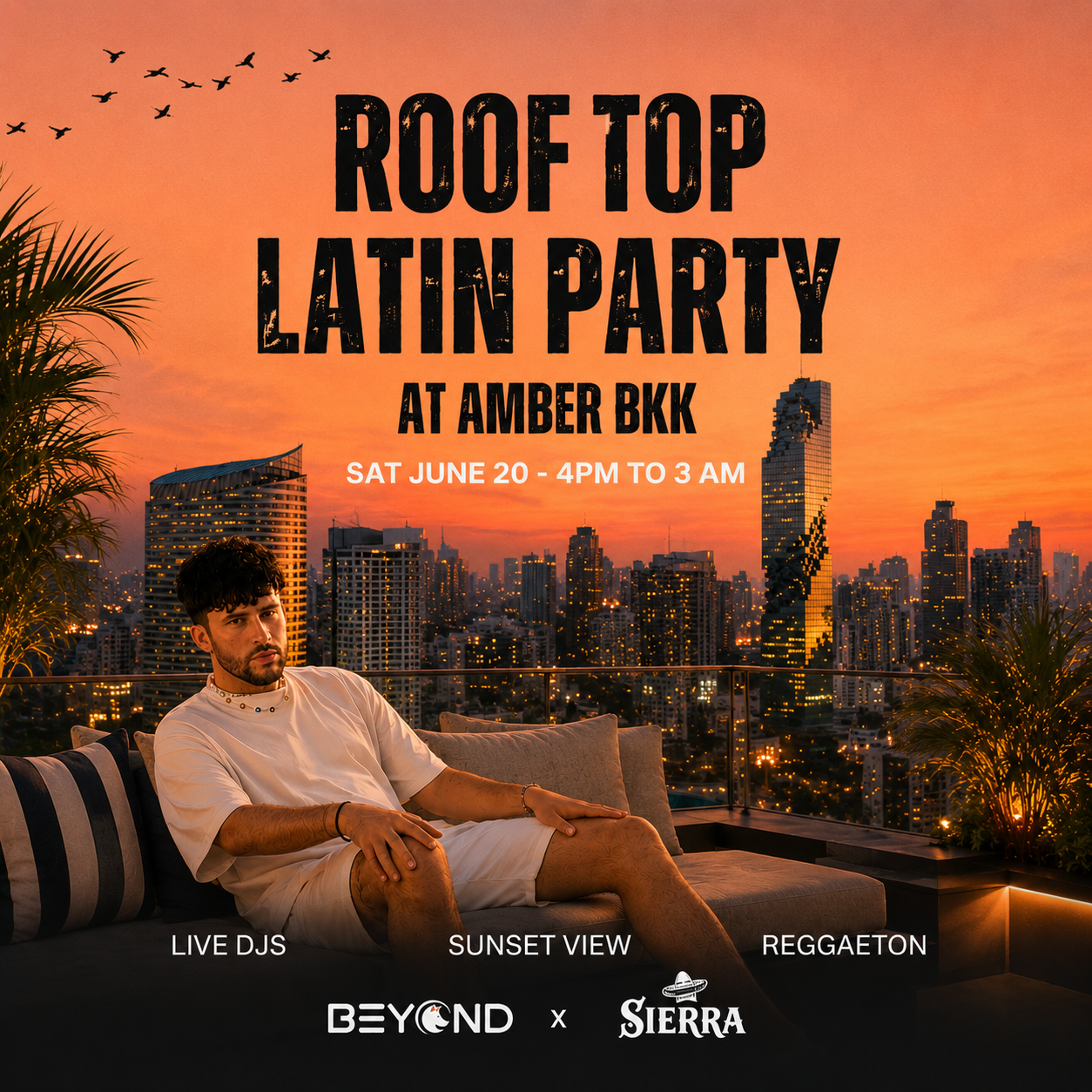 LATIN PARTY • JUNE 20 • AMBER BKK