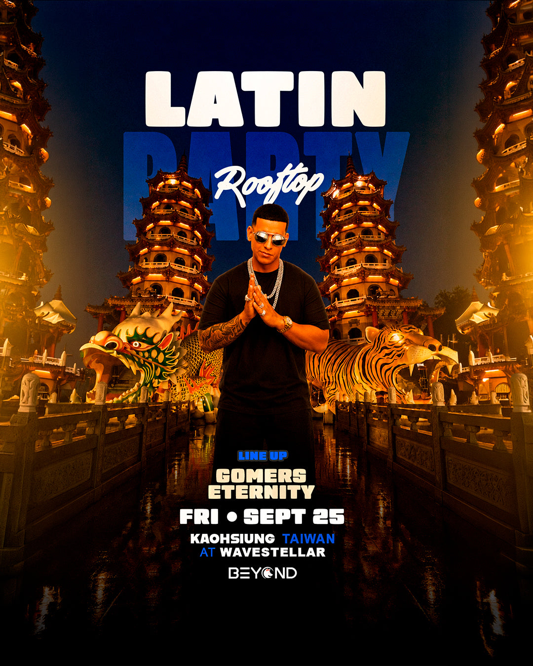 LATIN PARTY • SEPTEMBER 25 • WAVESTELLAR • KAOHSIUNG TAIWAN