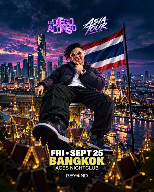 DIEGO ALONSO • SEPTEMBER 25 • ACES NIGHTCLUB • BANGKOK