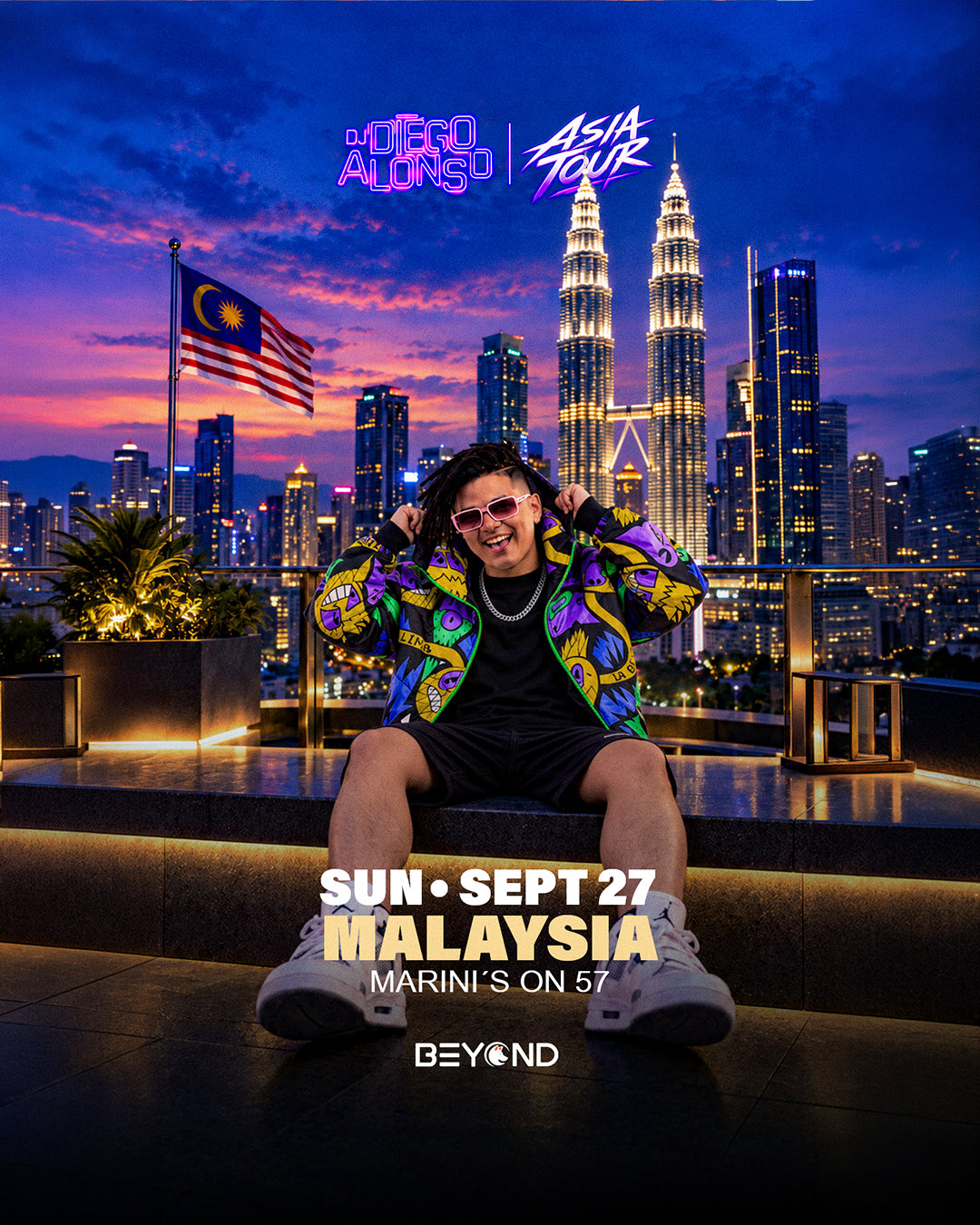DIEGO ALONSO • SEPTEMBER 27 • MARINIS ON 57 • KUALA LUMPUR