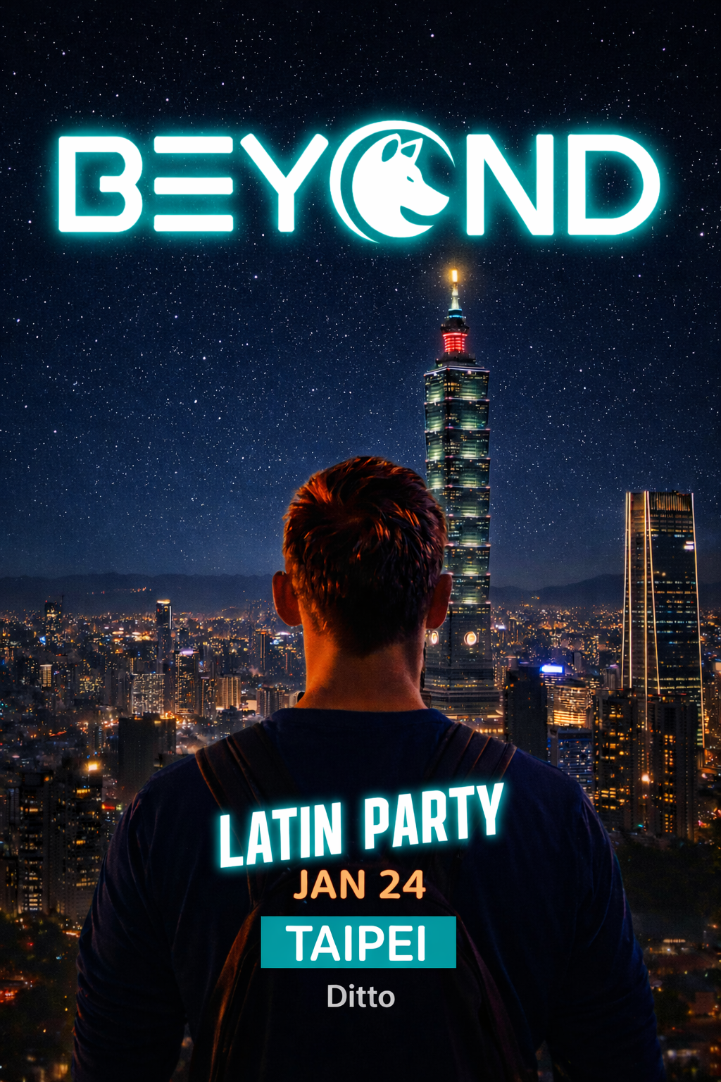 BEYOND Latin Party - Jan 24th at Ditto Taipei